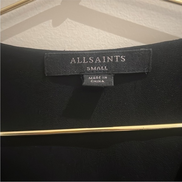 ALL SAINTS KIYAH SHIMMER DRESS - Picture 3 of 7